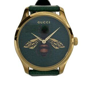GUCCI - 126.4 1******* Dark Green Unisex Wrist Watch